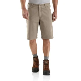 Calções de lona Rigby de 11" com corte descontraído - Calções de trabalho