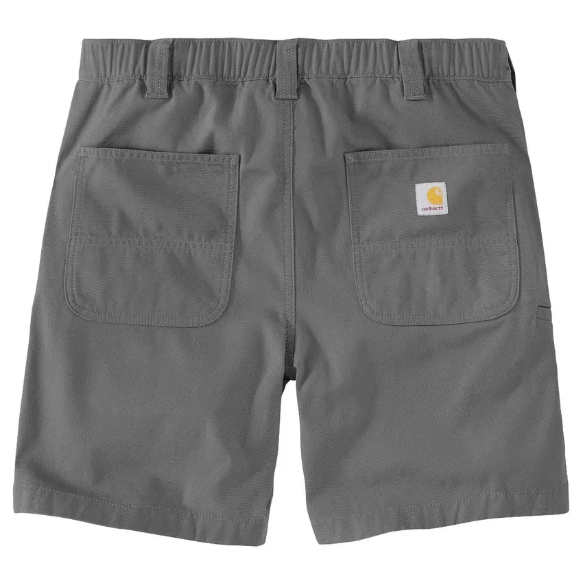 Calções de lona Rigby de 8" com corte descontraído - Calções de trabalho