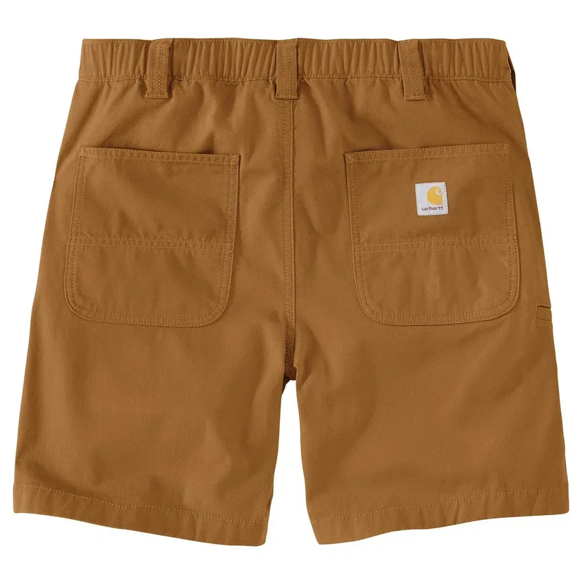 Calções de lona Rigby de 8" com corte descontraído - Calções de trabalho