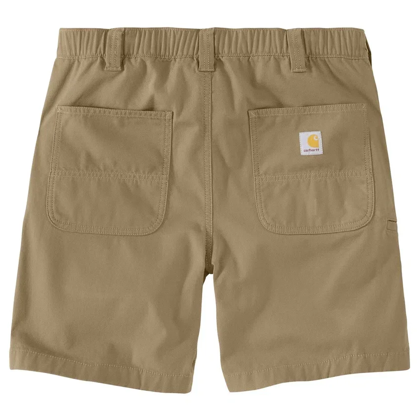Calções de lona Rigby de 8" com corte descontraído - Calções de trabalho