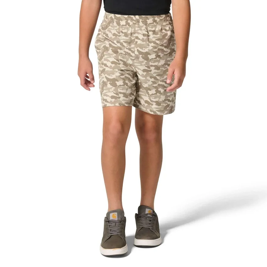 Calções Rugged Flex™ Ripstop Camo com cintura elástica para rapazes (criança)