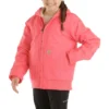 Camisa Active Jac com manguitos longos para meninas, em flanela com forro Sherpa (Crianças/Jovens)