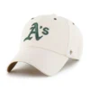 Camisa de basebol dos Athletics de 1947, sem tingir, modelo «Clean Up»