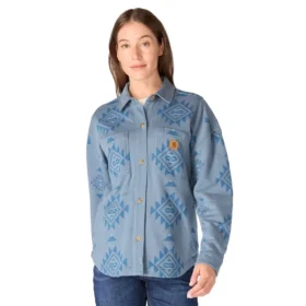 Camisa de malha Durham para mulher