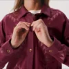 Camisa de malha Durham para mulher