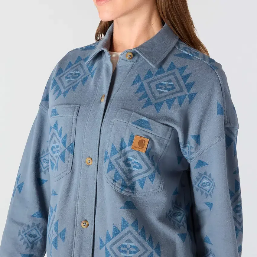 Camisa de malha Durham para mulher