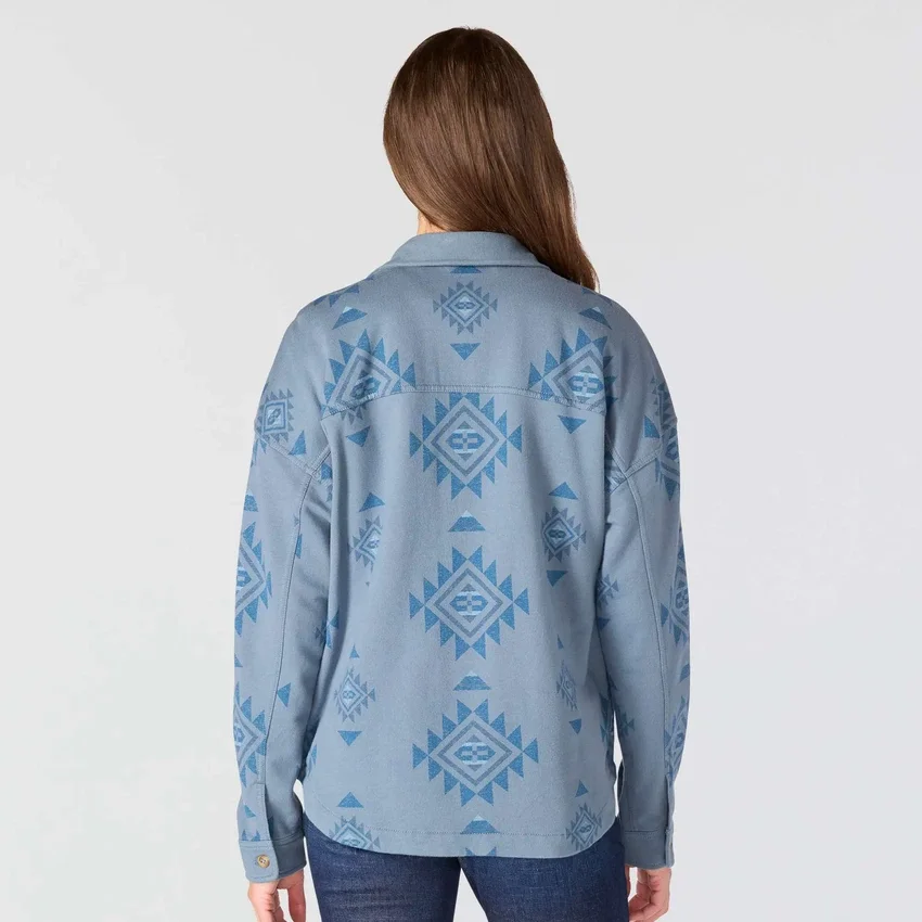 Camisa de malha Durham para mulher