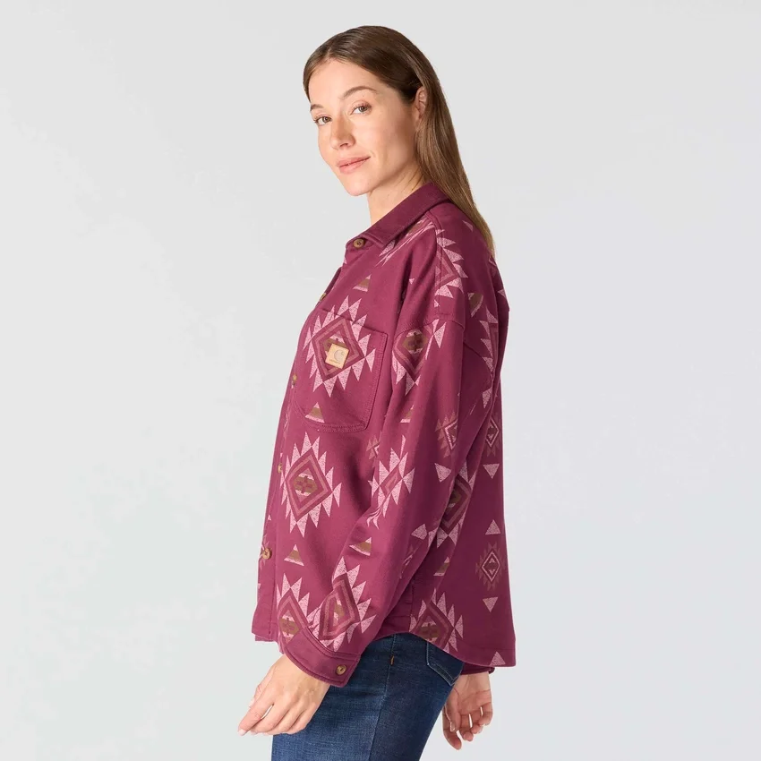 Camisa de malha Durham para mulher