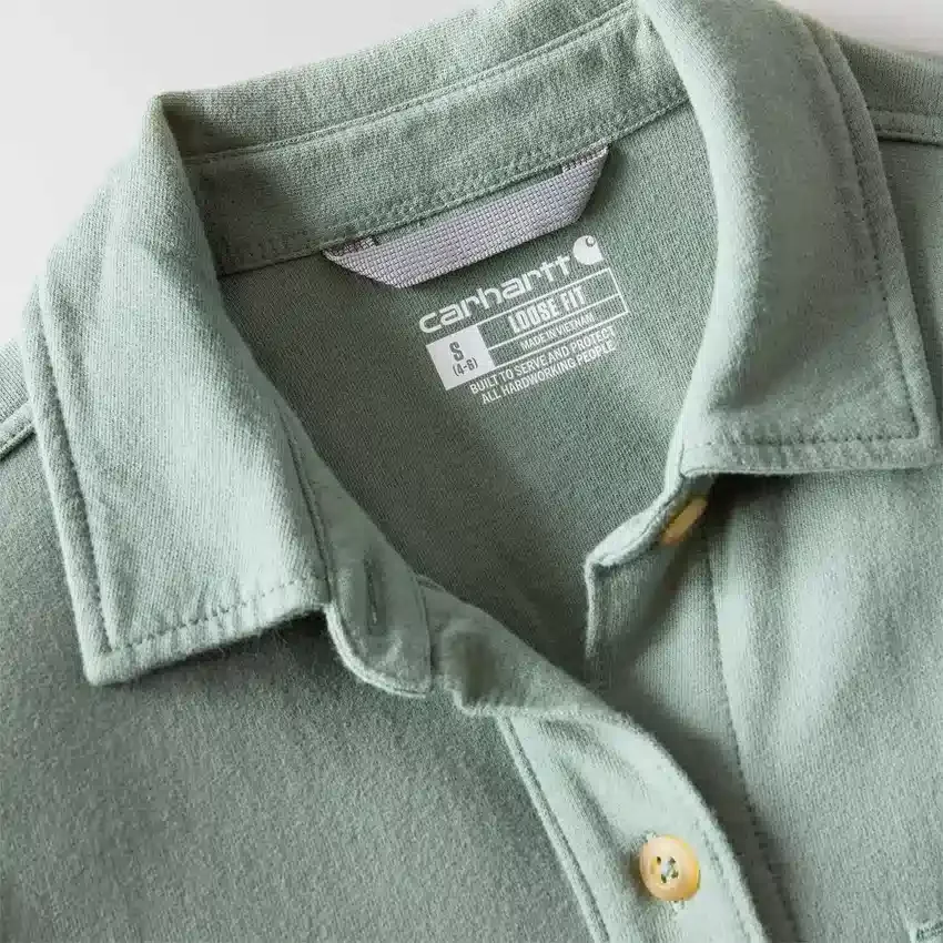 Camisa de malha Durham para mulher