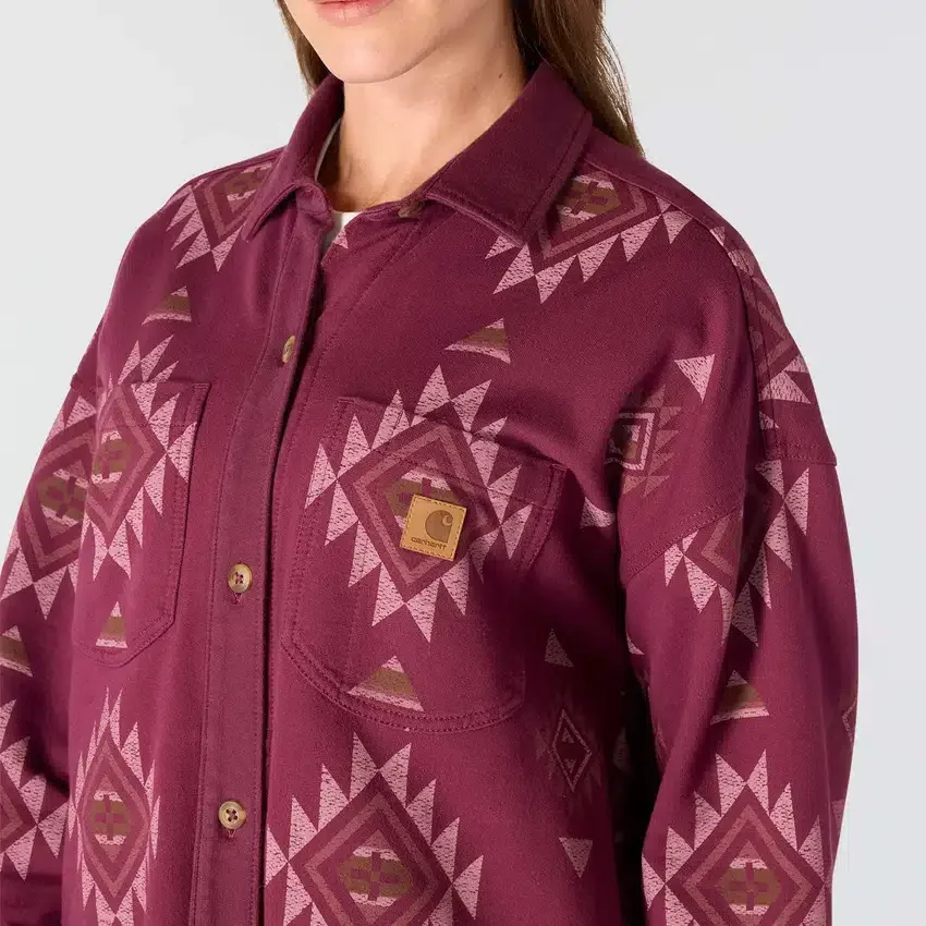 Camisa de malha Durham para mulher