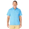 Camisa de manguitos curtos masculina Force Sun Defender™ de corte descontraído - Camisas com proteção solar