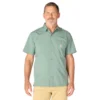 Camisa de manguitos curtos masculina Force Sun Defender™ de corte descontraído - Camisas com proteção solar
