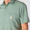Camisa de manguitos curtos masculina Force Sun Defender™ de corte descontraído - Camisas com proteção solar