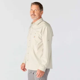 Camisa de manguitos longos de corte descontraído Force Sun Defender™ para homem – Camisas com proteção solar