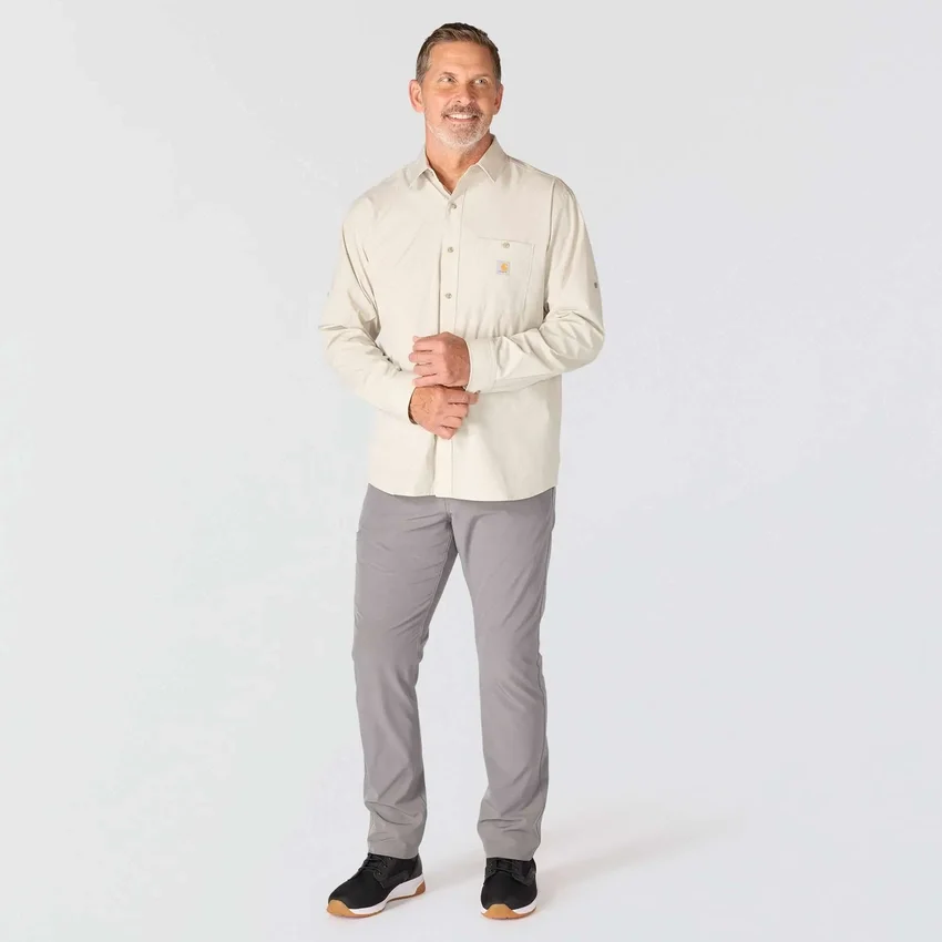 Camisa de manguitos longos de corte descontraído Force Sun Defender™ para homem - Camisas com proteção solar
