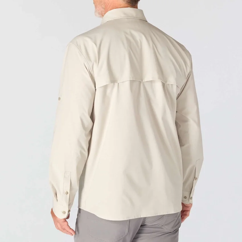 Camisa de manguitos longos de corte descontraído Force Sun Defender™ para homem - Camisas com proteção solar