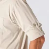 Camisa de manguitos longos de corte descontraído Force Sun Defender™ para homem - Camisas com proteção solar