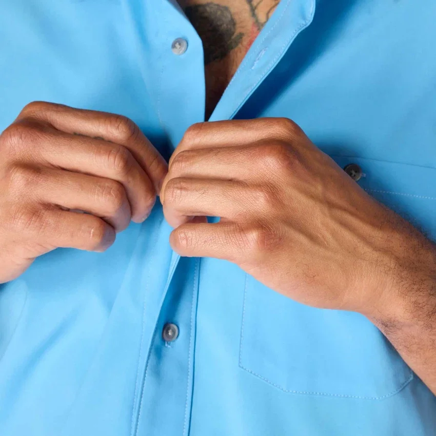 Camisa de manguitos longos de corte descontraído Force Sun Defender™ para homem - Camisas com proteção solar