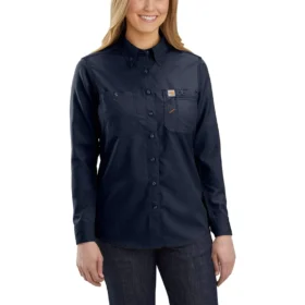 Camisa de manguitos longos Sun Defender™ com corte descontraído para mulher da Fr Force - Camisas de proteção solar