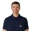 Camisa de polo de manguitos cortos leves Rugged Flex® Rscu para uso clínico