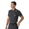 Camisa de polo de manguitos cortos leves Rugged Flex® Rscu para uso clínico