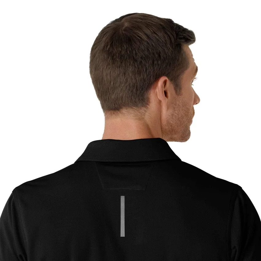 Camisa de polo de manguitos cortos leves Rugged Flex® Rscu para uso clínico