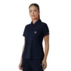 Camisa de polo médica feminina de manguitos curtos Rugged Flex® Rscu Lightweight