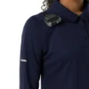 Camisa de polo médica feminina Rugged Flex® Rscu de manguitos longos e tecido pesado