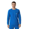 Camisa de trabalho de manguitos compridos com gola redonda Force Cross-Flex
