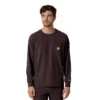 Camisa de trabalho de manguitos compridos com gola redonda Force Cross-Flex