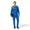 Camisa de trabalho de manguitos compridos com gola redonda Force Cross-Flex