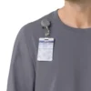 Camisa de trabalho de manguitos compridos com gola redonda Force Cross-Flex