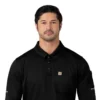 Camisa Polo de Manguitos Longos Rugged Flex® Rscu Heavyweight para Profissionais de Saúde