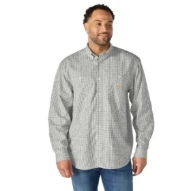 Camisa xadrez com manguitos longos Force Sun Defender™ para homem - Camisas com proteção solar