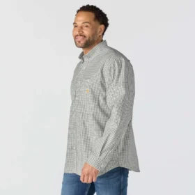 Camisa xadrez com manguitos longos Force Sun Defender™ para homem – Camisas com proteção solar