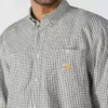 Camisa xadrez com manguitos longos Force Sun Defender™ para homem - Camisas com proteção solar