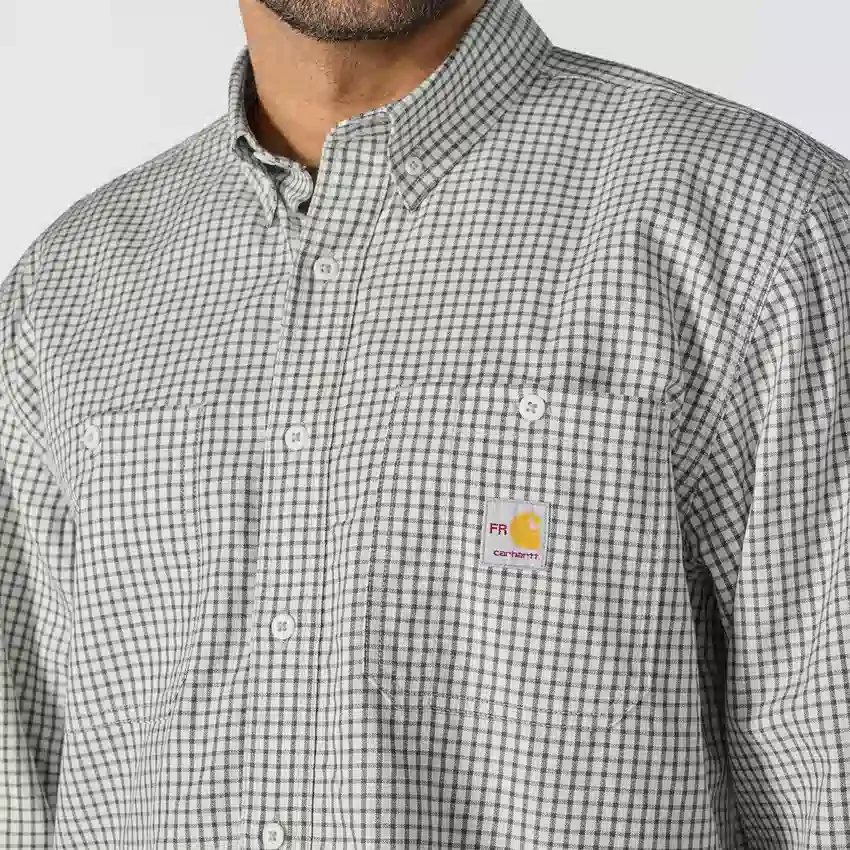 Camisa xadrez com manguitos longos Force Sun Defender™ para homem - Camisas com proteção solar