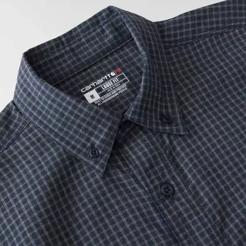 Camisa xadrez com manguitos longos Force Sun Defender™ para homem - Camisas com proteção solar