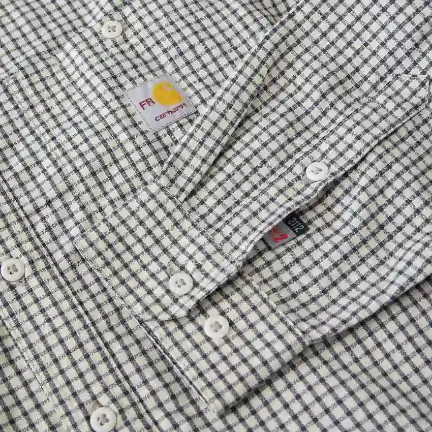 Camisa xadrez com manguitos longos Force Sun Defender™ para homem - Camisas com proteção solar