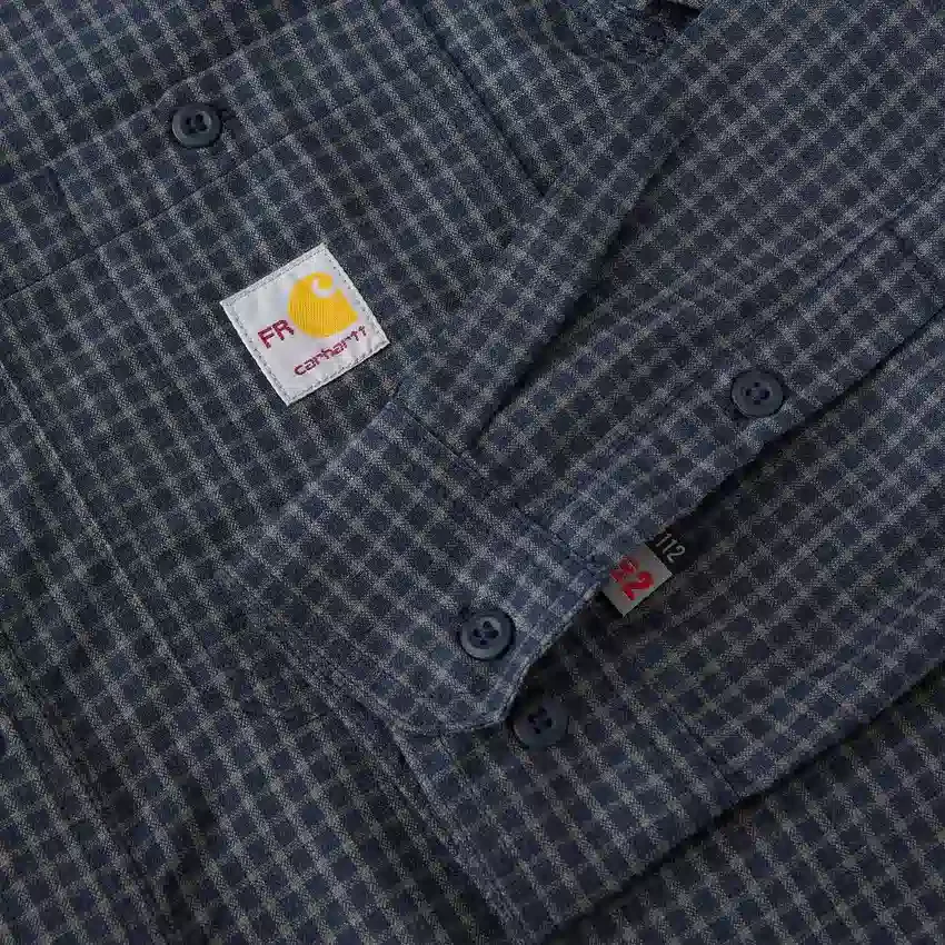 Camisa xadrez com manguitos longos Force Sun Defender™ para homem - Camisas com proteção solar