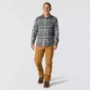 Camisa xadrez de manguitos longos em flanela de peso médio, com corte descontraído Rugged Flex™