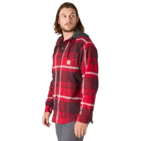 Camisas com capuz xadrez de corte descontraído Hamilton para homem – Camisas para homem