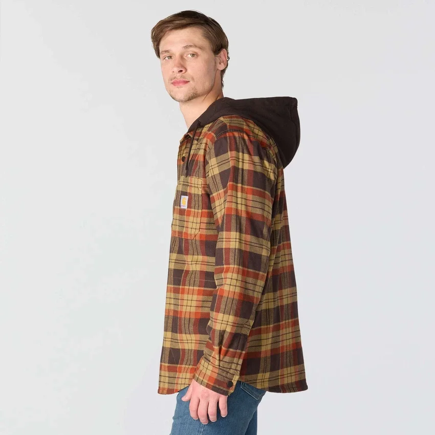 Camisas com capuz xadrez de corte descontraído Hamilton para homem - Camisas para homem