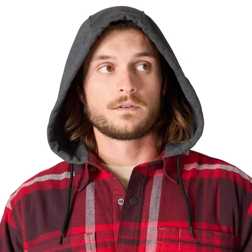 Camisas com capuz xadrez de corte descontraído Hamilton para homem - Camisas para homem