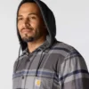 Camisas com capuz xadrez de corte descontraído Hamilton para homem - Camisas para homem