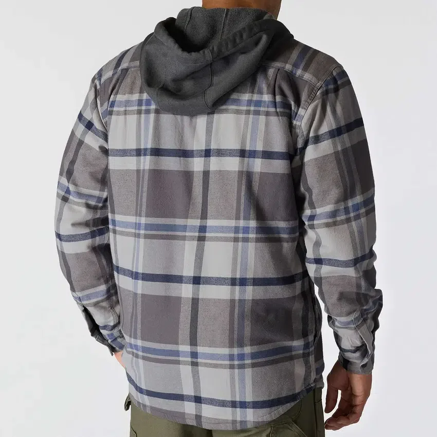 Camisas com capuz xadrez de corte descontraído Hamilton para homem - Camisas para homem