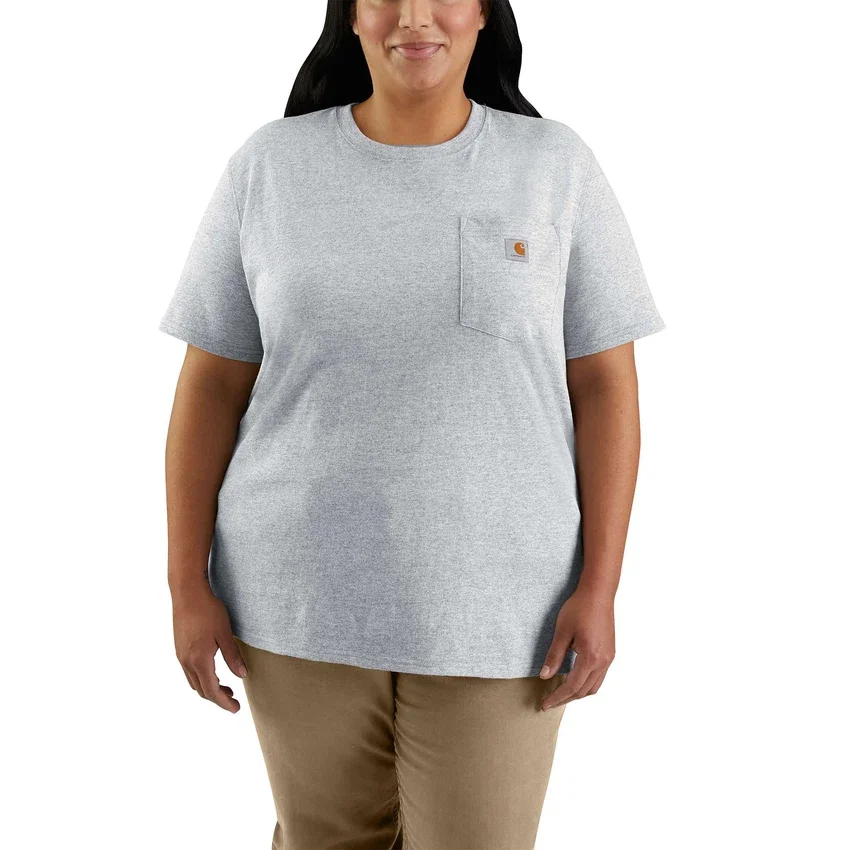Camisas de gola em V para mulher, em Tencel, de corte descontraído, leve e respirável