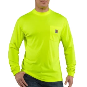 Camisas de manga comprida para homem Force, corte descontraído e cores realçadas