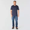 Camisas de manguitos curtos com corte descontraído Irvine para homem