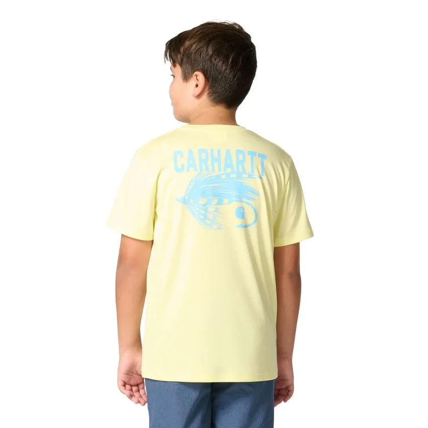 Camisas de manguitos curtos Force Sun Defender™ Heather para rapazes (crianças/bebés)